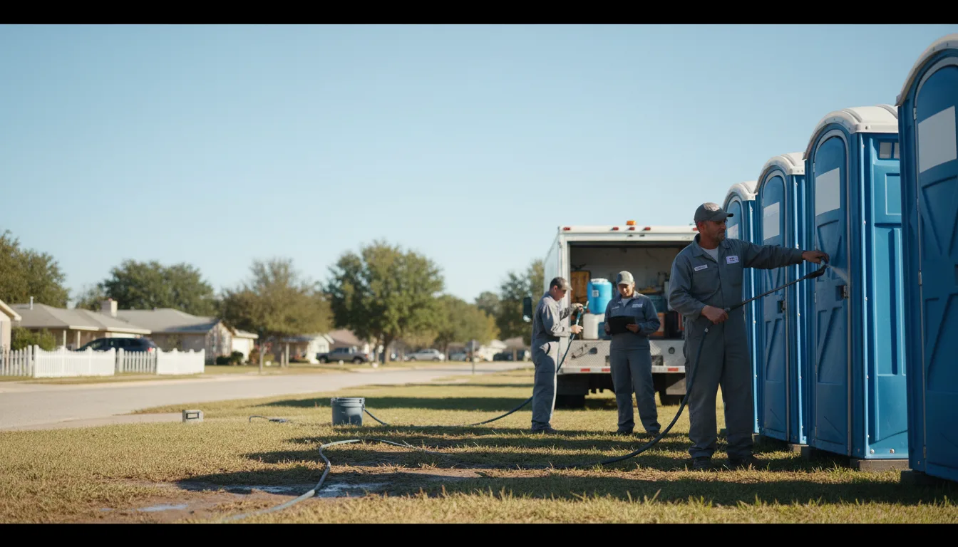 Long-Term Portable Toilet Rental in Lincoln, KS near me